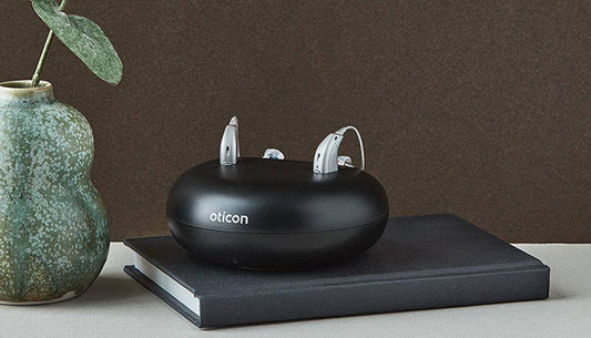 Oticon Descope Charger: Conveniently charge your Oticon hearing aids with the innovative Oticon charger. #Oticon #HearingAids #Charger