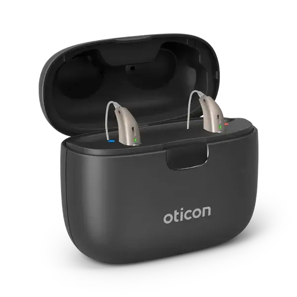 Designed for those on the go, this hearing aid charger is the perfect companion for your Oticon devices, ensuring you never miss a moment of clear hearing.